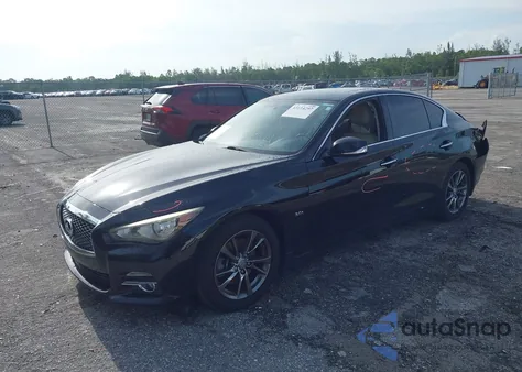 2017 Infiniti Q50 3.0T Signature Edition z USA, uszkodzony, nr VIN JN1EV7AP4HM742193